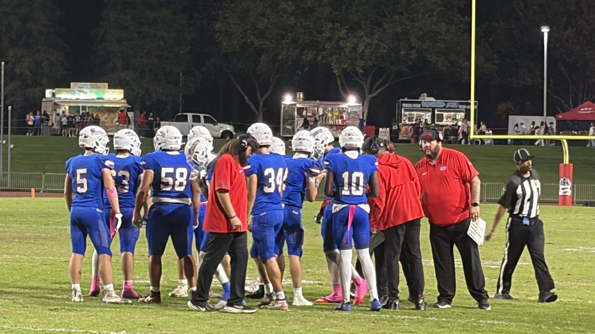 In a file photo, Buchanan High facing Central East in a Tri-River Athletic Conference game on Thursday, Oct. 30, 2025.