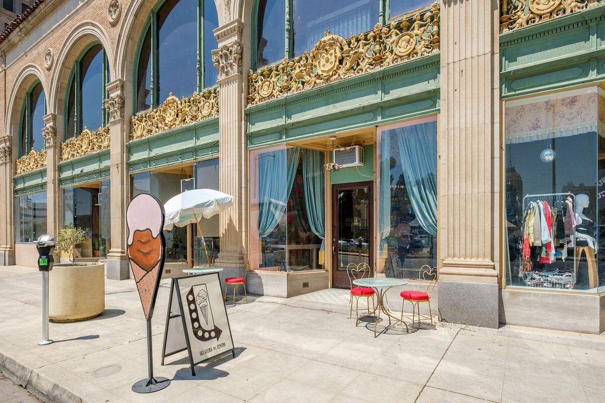 Gelateria Del Centro opened inside the Warnor’s Theatre Complex in 2023. The business is for sale.