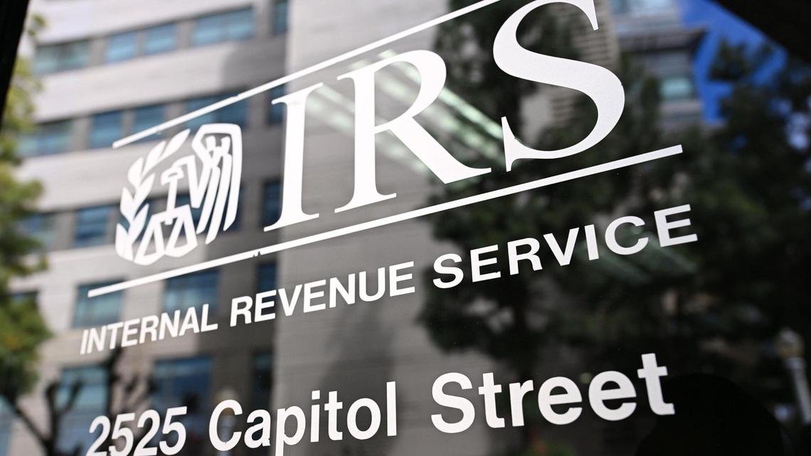 The front door to the Internal Revenue Service Taxpayer Assistance Center in downtown is shown Thursday, March 13, 2025 in Fresno. Concerns have been raised that Department of Homeland Security is using IRS agents in immigration enforcement.