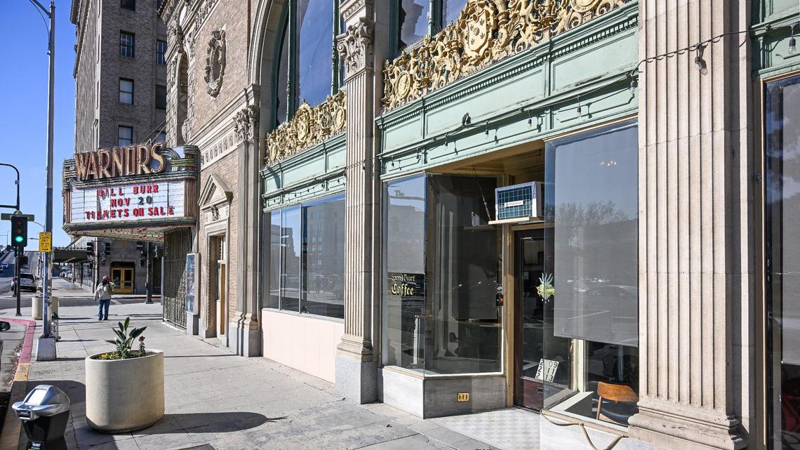 Sacred Heart Coffee is now open in the Warnors Theatre complex on Stanislaus Street in downtown Fresno.