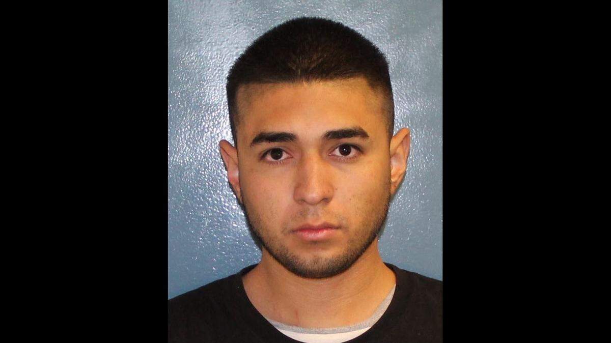 Henry Raygoza, 23, of Dinuba was involved in three hit-and-run collisions in Visalia, police said.