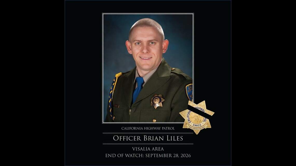 Visalia California Highway Patrol officer killed in Hwy 99 crash in Tulare County