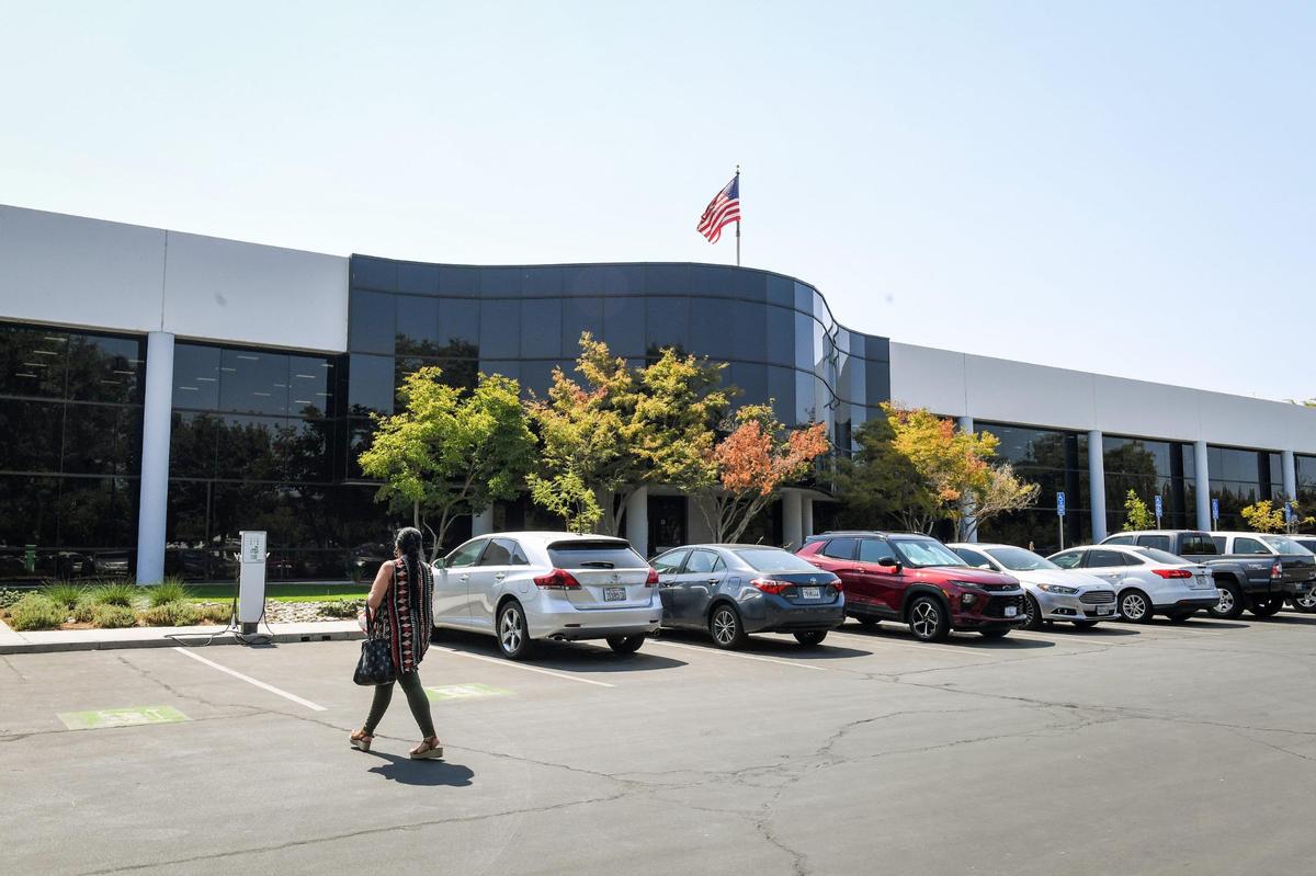 The Fresno County Department of Social Services is shown at its Clovis campus near Fresno Yosemite International Airport and the 9-11 Memorial on Tuesday, Sept. 14, 2021.