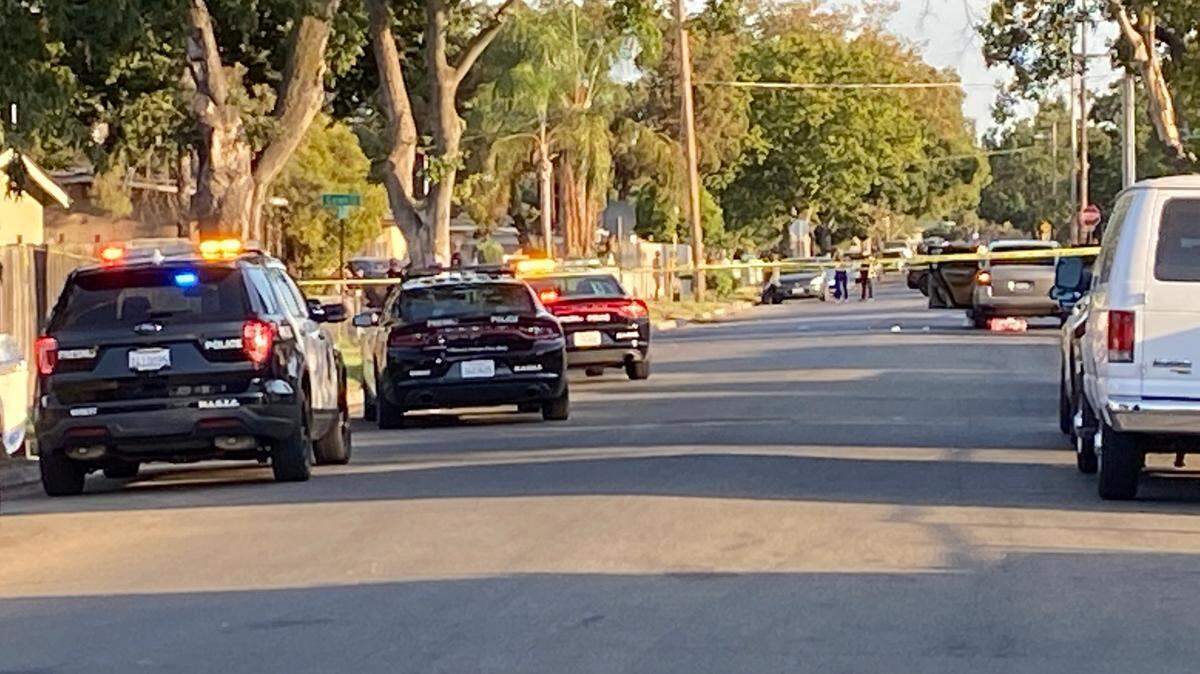 A man was shot and killed in southwest Fresno, California on Saturday, July 31, 2021.