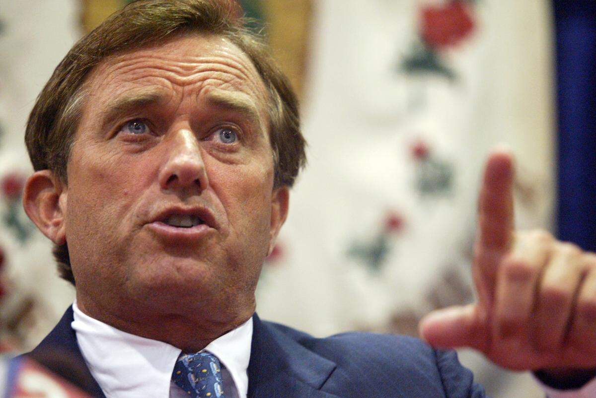 Democratic Presidential candidate and conspiracy theorist Robert F. Kennedy Jr. testifies before a House Judiciary subcommittee on the government’s role in censoring citizens on July 20.