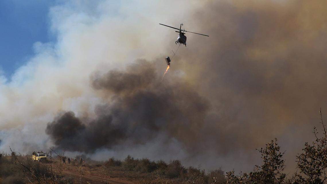 The Creek Fire, which has destroyed 856 structures and burned thousands of trees in the Sierra and Inyo national forests, was reported to be 60% contained Saturday morning, after burning more than 346,477 acres since mid-September, according to Cal Fire.