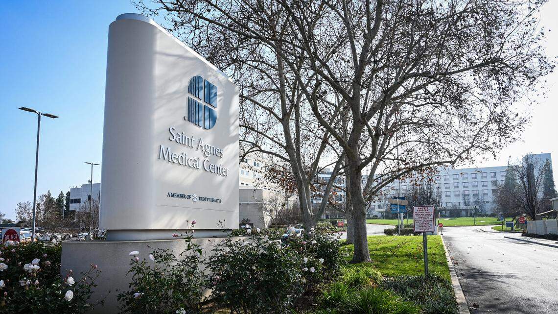 Saint Agnes Medical Center in Fresno photographed on Saturday, Jan. 22, 2022.