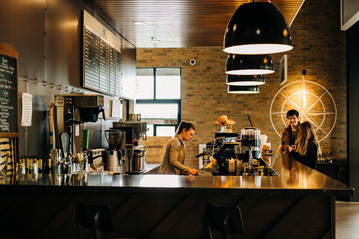 Axis Coffee Bar + Eatery has opened in the Tesoro Viejo development selling coffee, lunch and baked goods.