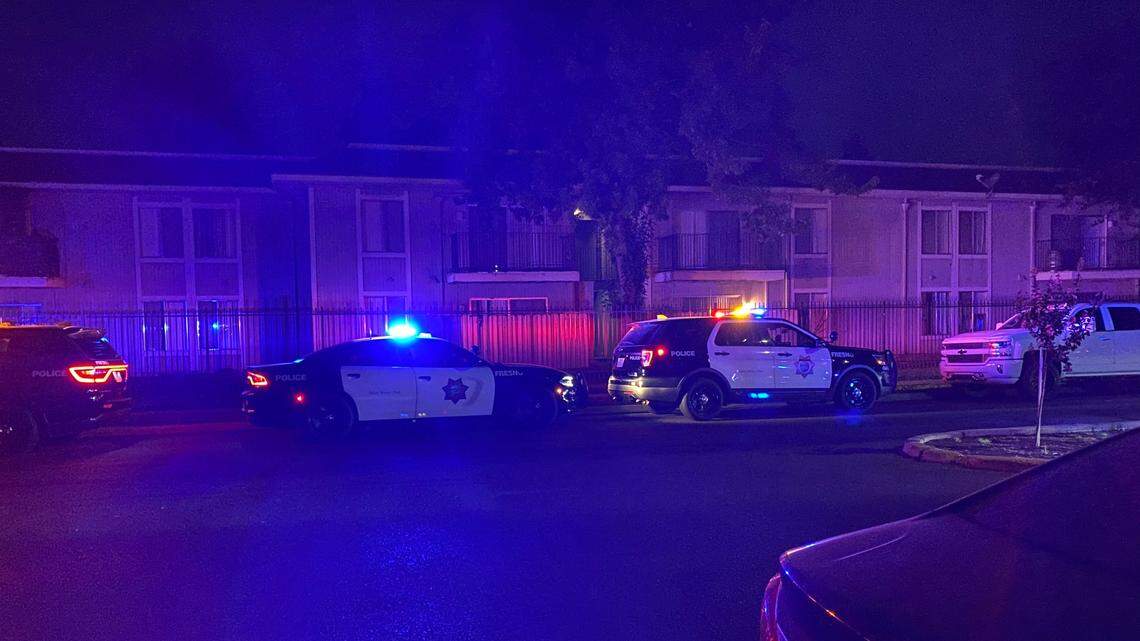 A son was detained by Fresno, California police after he allegedly shot his father on Friday, July 12, 2024.