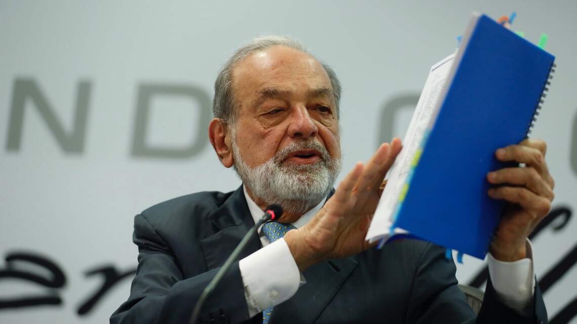 Carlos Slim rechaza favoritismo de López Obrador y afirma que Telmex “ya no es negocio”