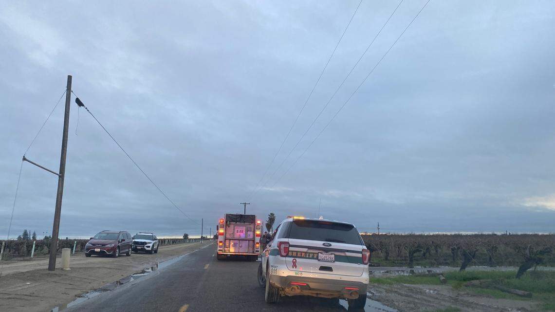 A man was taken to a Fresno, California hospital after he was stabbed during a family gathering on Saturday, Jan. 14, 2022.