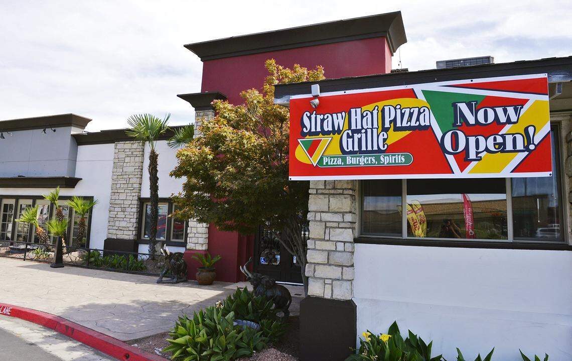 A new version of Straw Hat Pizza Grille has opened on Shaw Avenue near Minnewawa Avenue in Clovis. Photographed Tuesday, June 23, 2020 in Clovis.