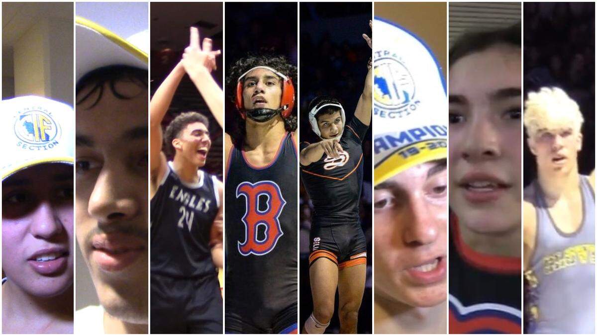Here were The Fresno Bee’s winter sports Players of the Week nominees for the week of Feb. 24-29, 2020. From left to right the nominees are Jacklyn Kulow of Caruthers, Jose Martinez of Kingsburg, Tyus Parrish-Tillman of Fresno Christian, Maximo Renteria of Buchanan, Tristan Lujan of Selma, Jaden Geron of San Joaquin Memorial, Cristelle Rodriguez of Buchanan and Giano Petrucelli of Clovis.