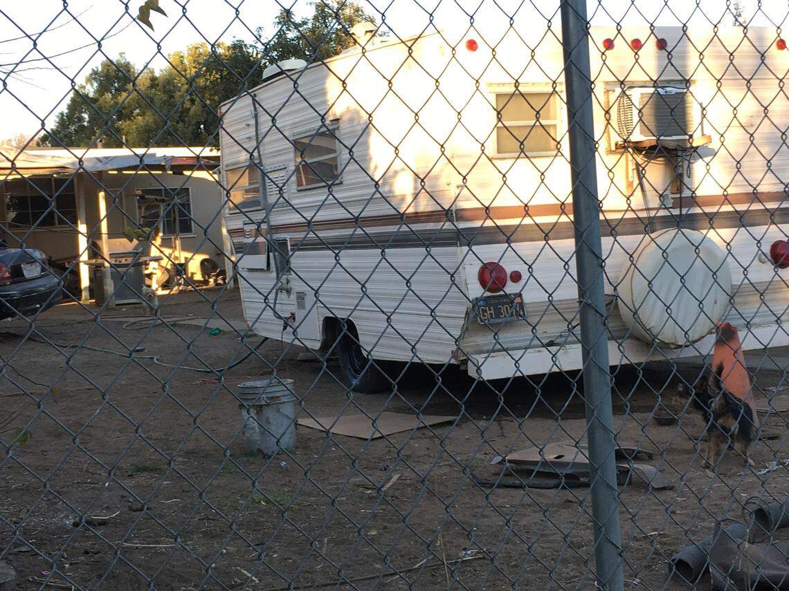 Canvassers working on a pilot project for the Central Valley Immigrant Integration Collaborative walked through alleyways in Fresno to identify "unconventional" housing units likely not counted in the Census.