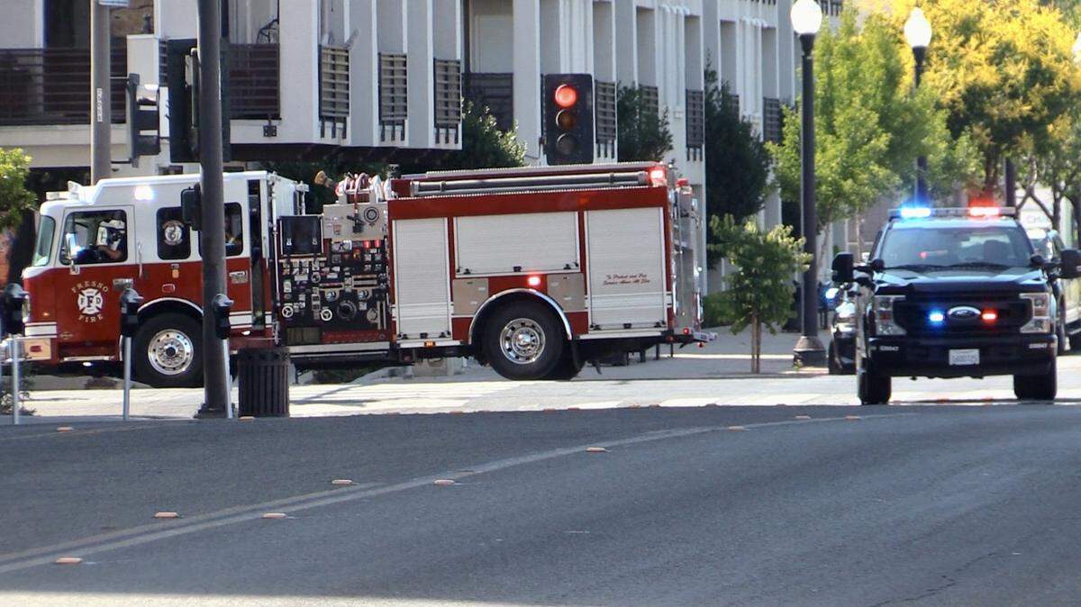 A bicyclist was killed after he was struck by a vehicle in Fresno, California on Sunday, June 2, 2024.