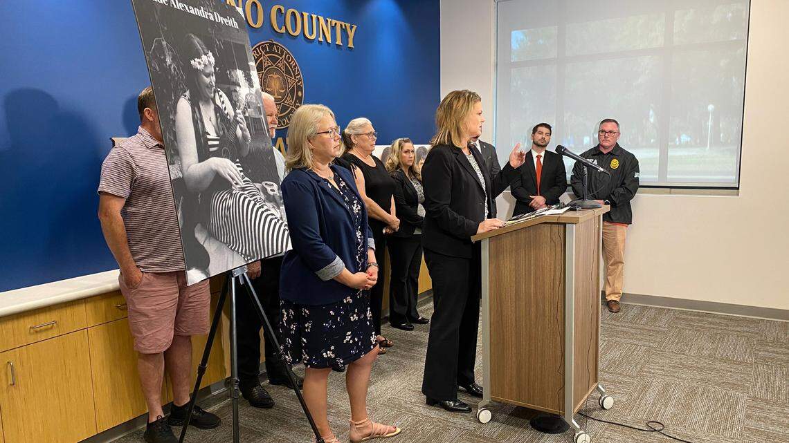 Fresno County District Attorney Lisa Smittcamp announcing the filing of murder charges against Cassidy Marie Gonzalez for the murder of Jade Alexandra Dreith