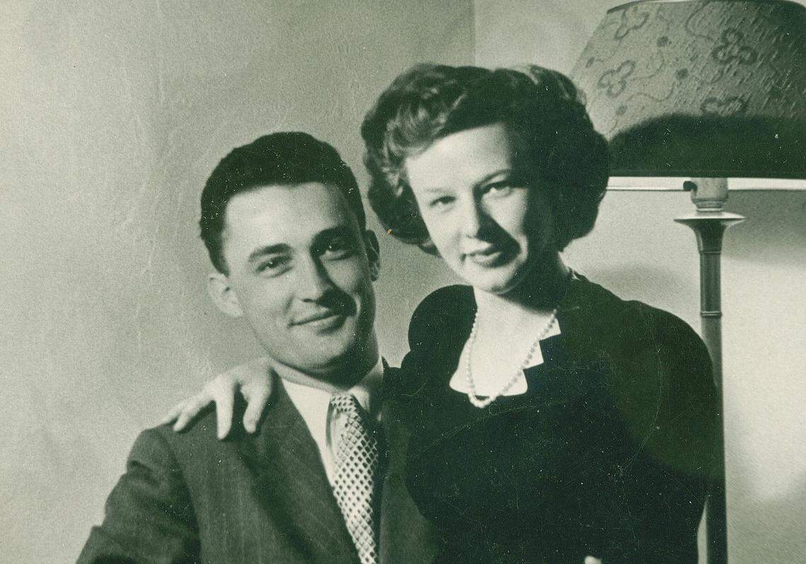 Malcolm and LaVerne Masten in the 1940s.