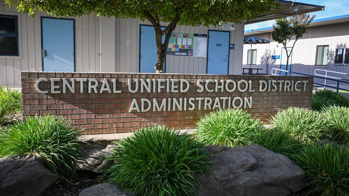 The Central Unified School District administration office in Fresno.