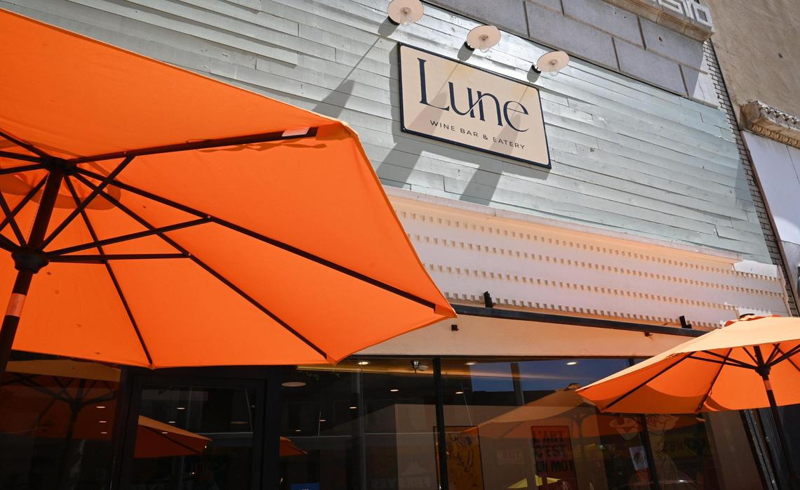 Lune Wine Bar & Eatery recently opened in the T.W. Patterson Building on Fulton Street near Chukchansi Park in downtown Fresno.