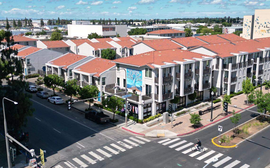  by Granville Homes, photographed Wednesday, April 22, 2026 in Fresno. Granville Homes has posted its urban portfolio for sale. 