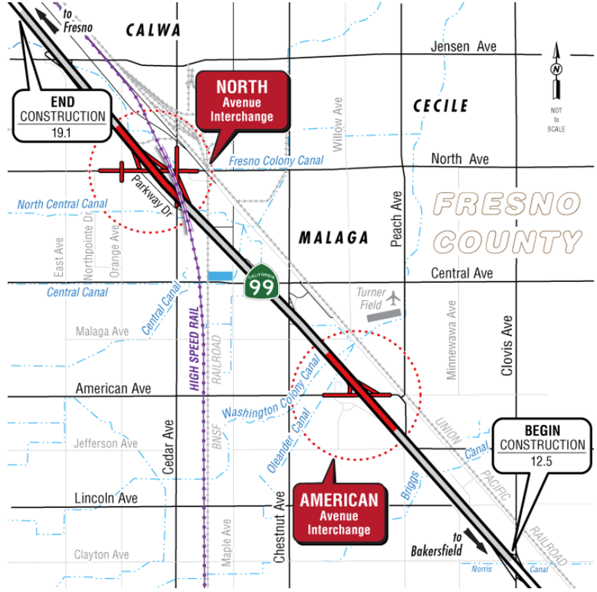 South Fresno State Route 99 Corridor project