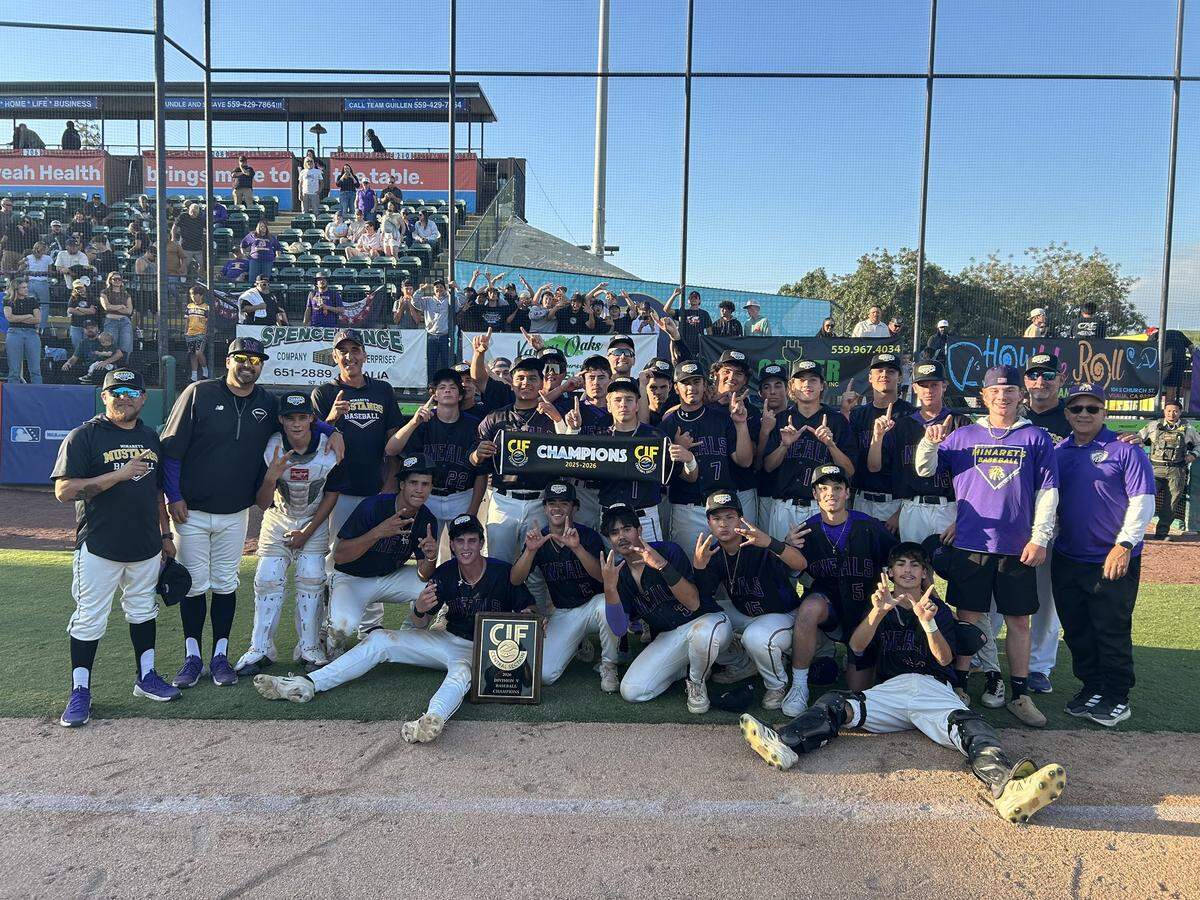 Minarets wins the Central Section Division V championship.
