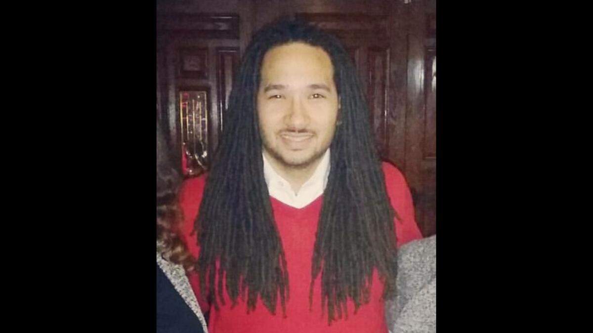 Fresno resident Dennis Horn, shown with his dreadlocks hair style.