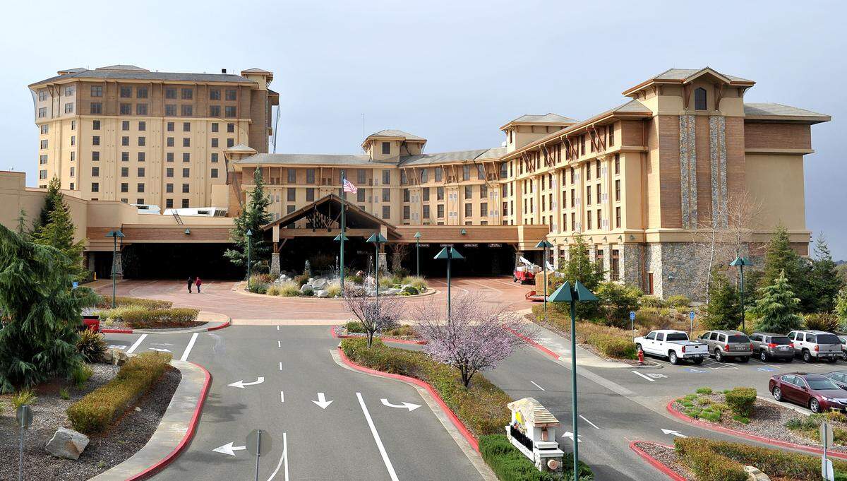 Chukchansi Gold Resort and Casino in Coarsegold, February 2012.