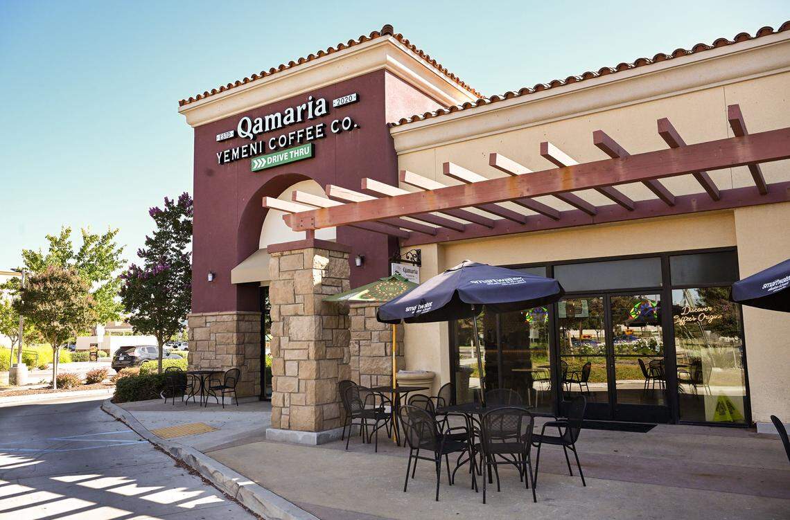 Qamaria Yemeni Coffee Co. recently opened at the Marketplace at El Paseo in northwest Fresno. A drive-thru is also getting off the ground.