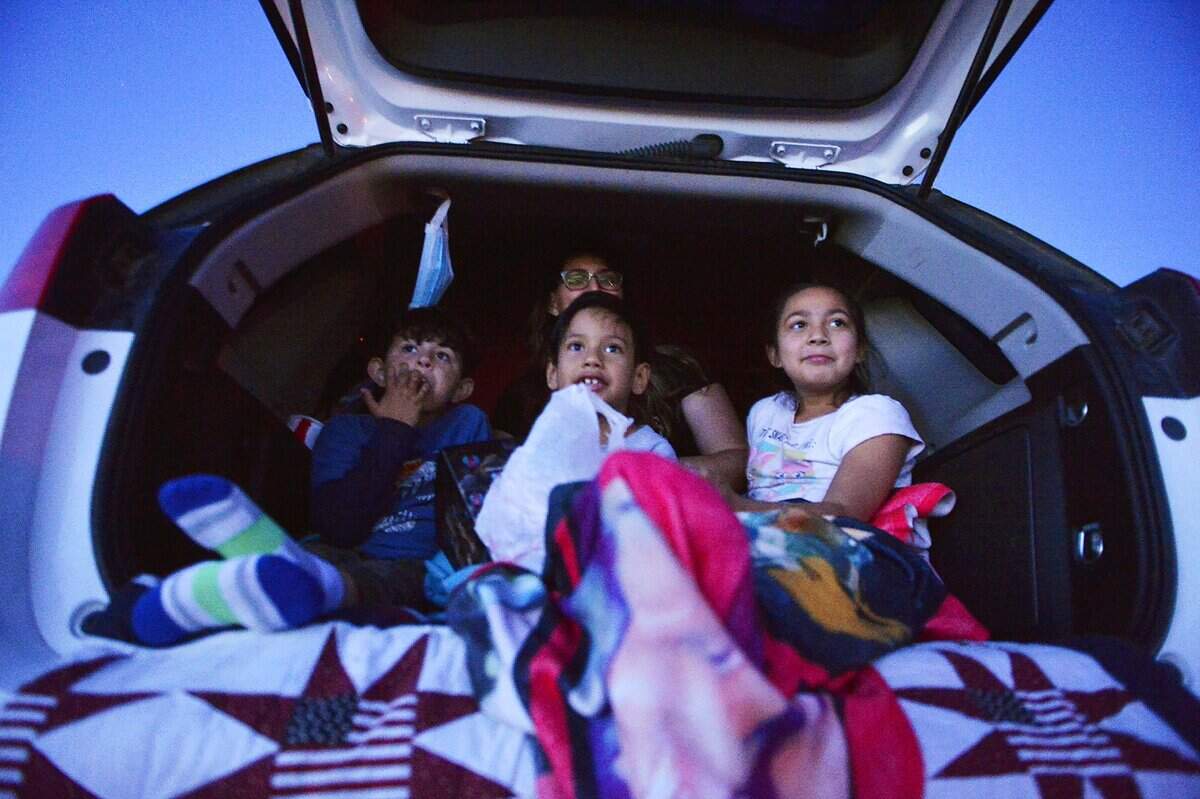 Drive-in movies have been springing up again in the Valley during the coronavirus pandemic. A new one, Barb’s Drive-in, launched in downtown Fresno in November 2020.