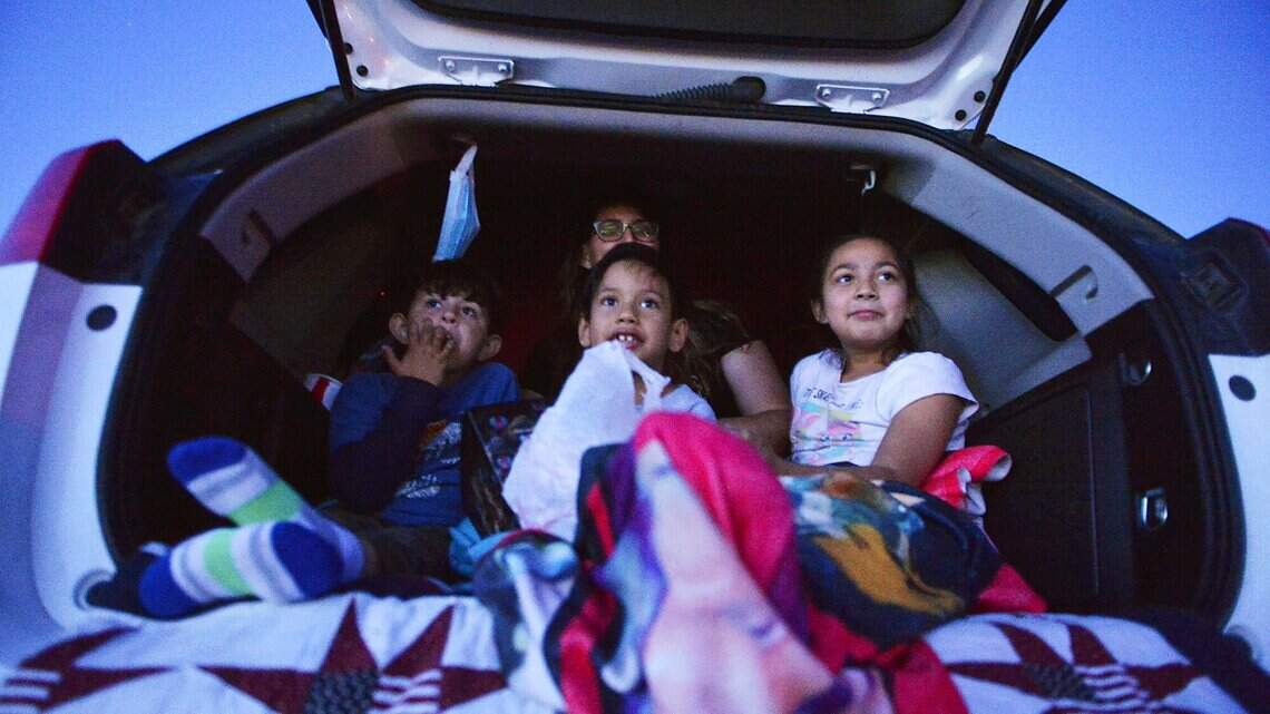 Fresno’s new drive-in theater is selling out tickets — with plans to expand past pandemic