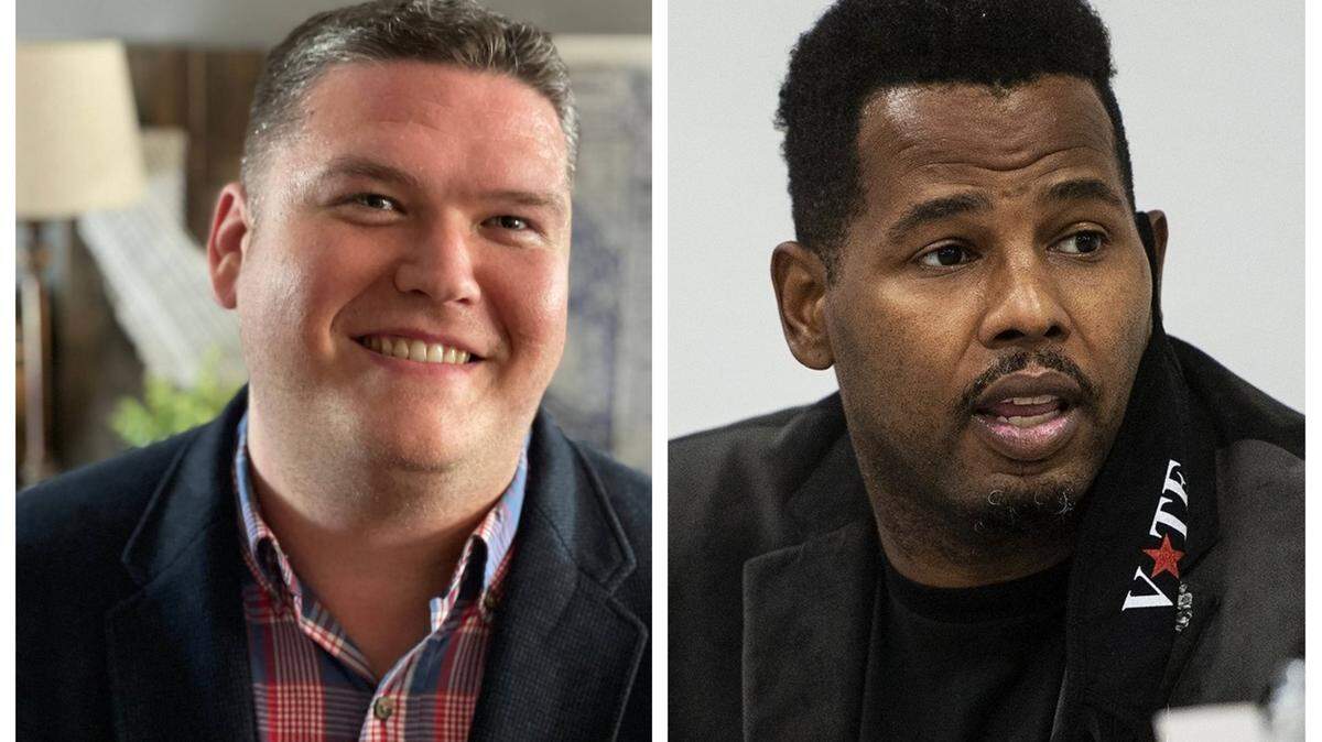 Merced City School District candidates for Area 3 are shown here, Adam Cox, left, and Allen Brooks, right.