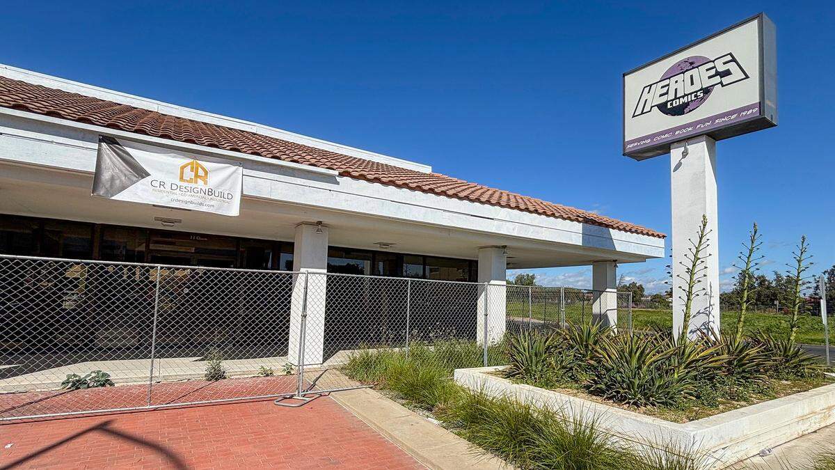The former Heroes comic book store on Shaw Avenue near Freeway 41 is being transformed into Tacos El Franc. It's a restaurant serving Tijuana tacos that has been recognized by Michelin.