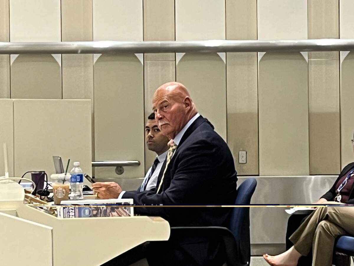 Fresno Mayor Jerry Dyer listens to the first day of budget hearings at the Fresno City Council.