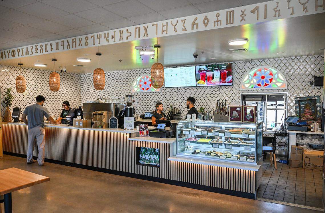 Qamaria Yemeni Coffee Co. recently opened in the Marketplace at El Paseo in northwest Fresno and offers both traditional Yemeni-style coffee drinks and more common American coffees, as well as sweet treats and food options.