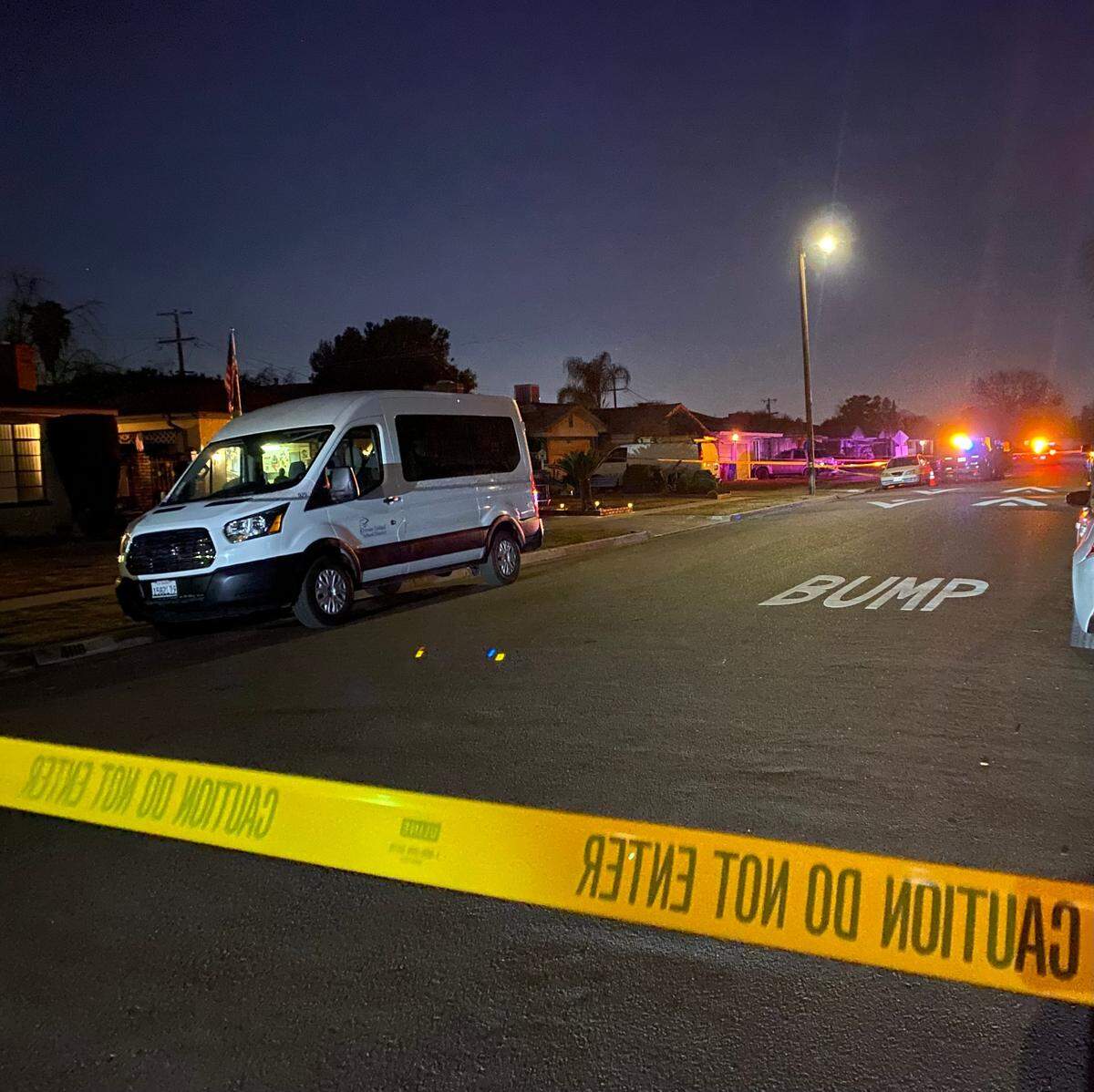 Police are investigating a suspicious death of a woman at a Fresno, California home on Monday, Jan. 20, 2025.