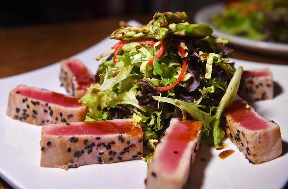 Crusted seared ahi salad in this file photo from 2019 is one of the most popular dishes served at The Craft House.