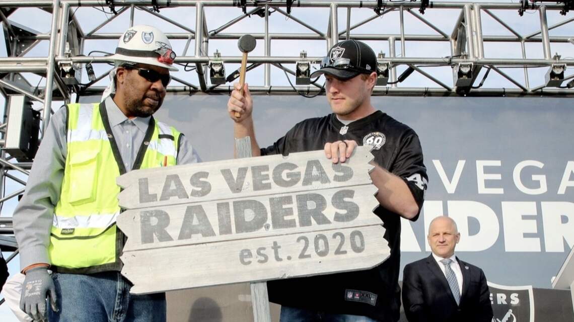 Raiders player has high-flying hobby. Like football, it’s on hold for now
