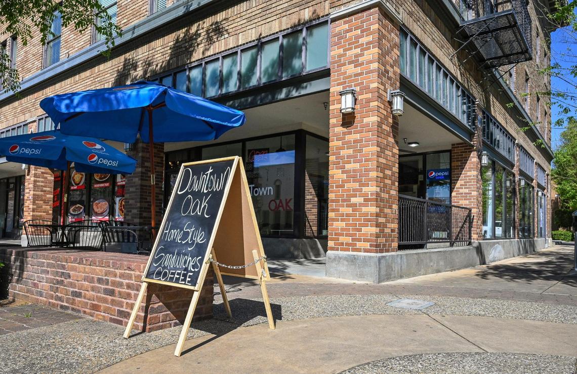 Downtown Oak is a sandwich and coffee shop that recently opened in the Hotel Virginia Building on the corner of Kern and L streets in downtown Fresno.