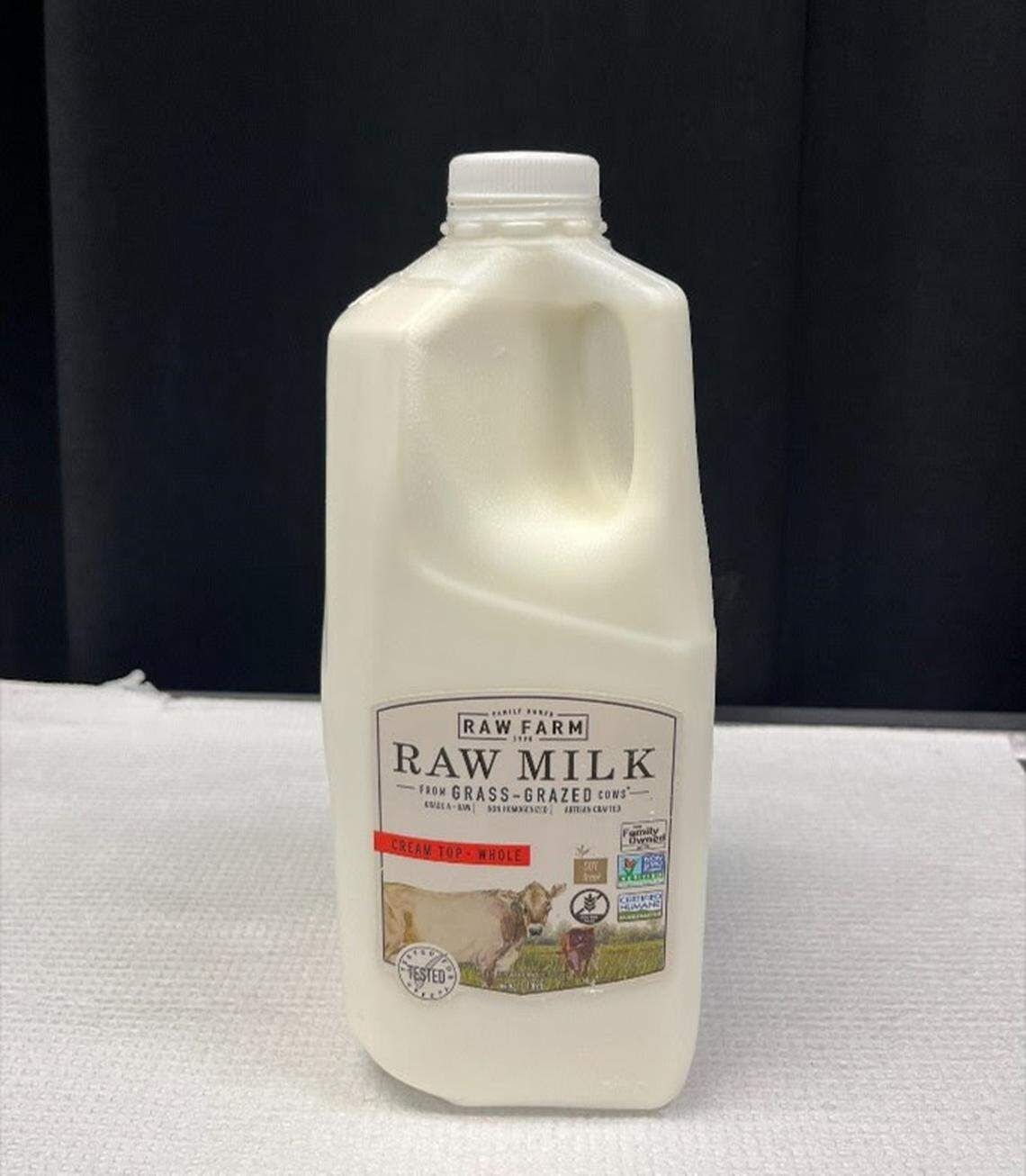 A batch of milk from Raw Farms has been recalled over worries about the avian flu.