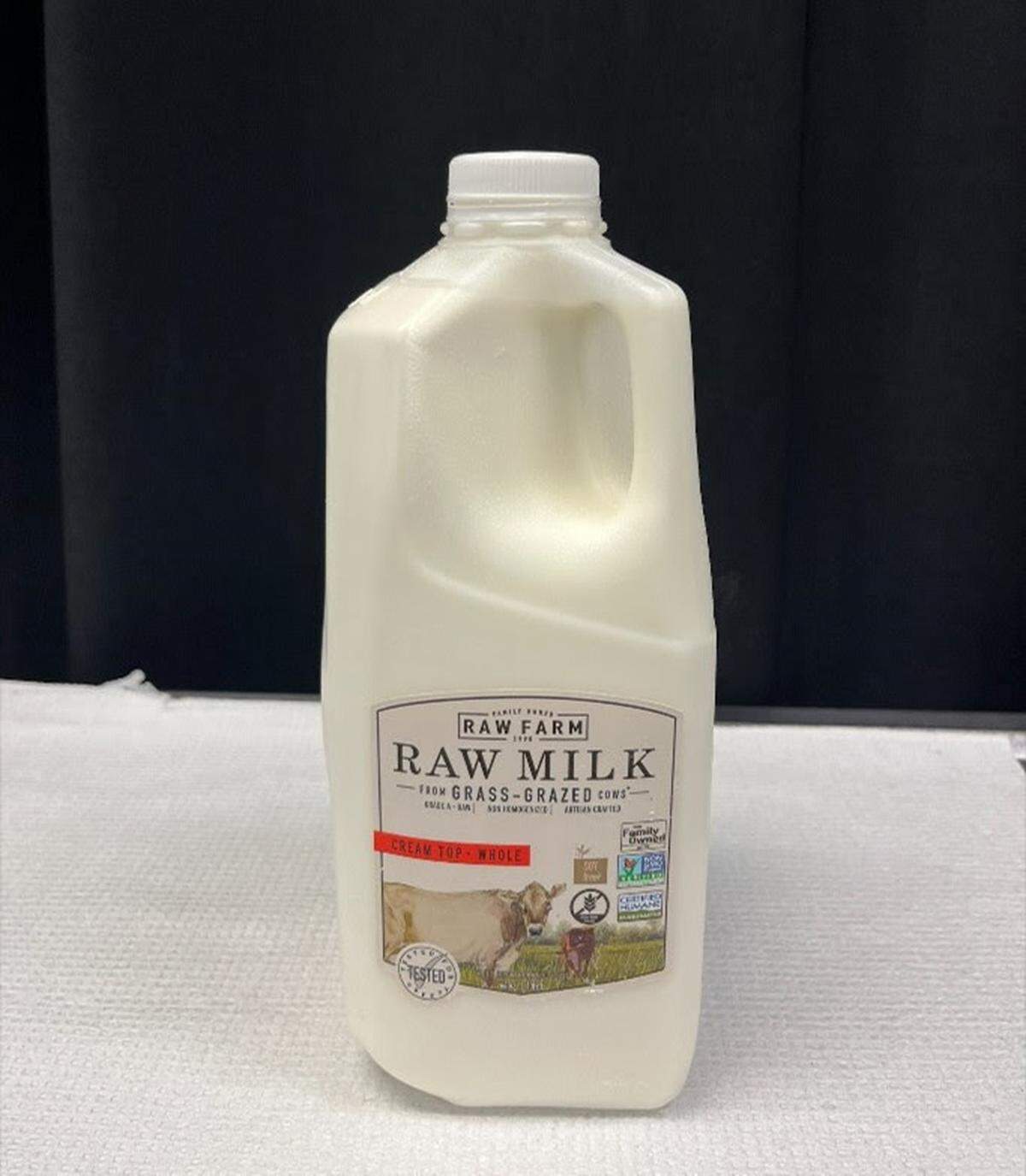 A batch of milk from Raw Farms has been recalled over worries about the avian flu.