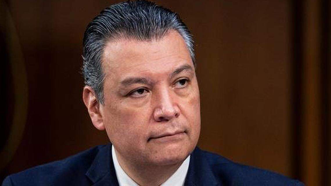 Sen. Alex Padilla, D-Calif, voted against the Republican-authored budget plan Friday morning, and warned of cuts to Medi-Cal.