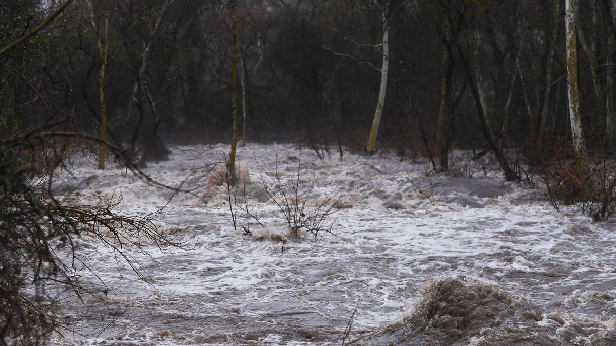 The North Fork of the Kaweah River is seen near Three Rivers Tuesday afternoon, March 14, 2023 near Visalia.
