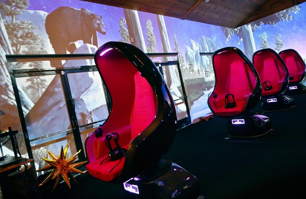 Experience Yosemite is now a virtual reality offering with Positron motion pods at Yosemite Cinema in Oakhurst, Monday, July 18, 2022.