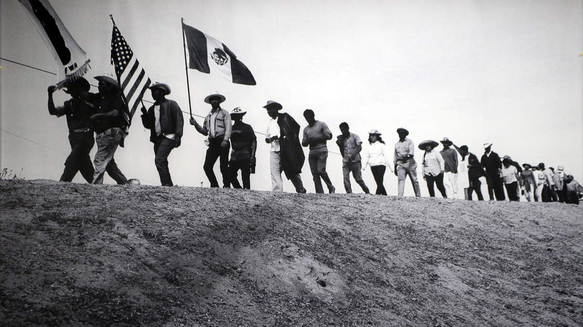 About 200 people showed up at the United Farm Workers historic Forty Acres on March 2016 to mark the 50th anniversary of the Delano-to-Sacramento march.