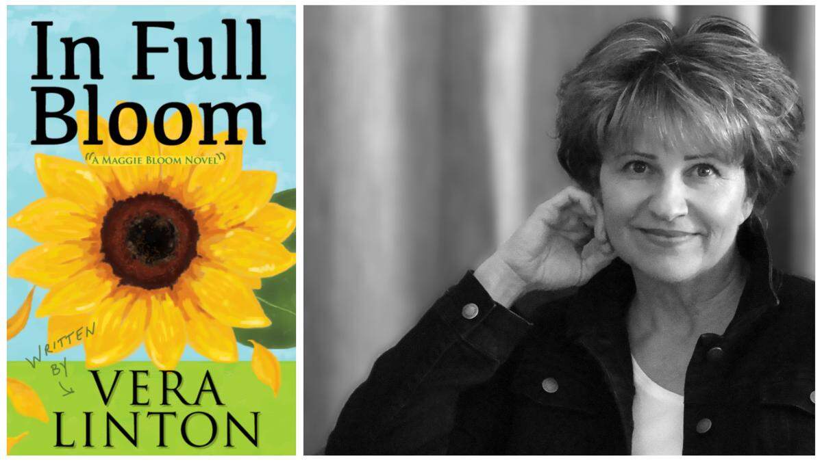 Clovis author Vera Linton published the third book in her Maggie Bloom series, “In Full Bloom.”