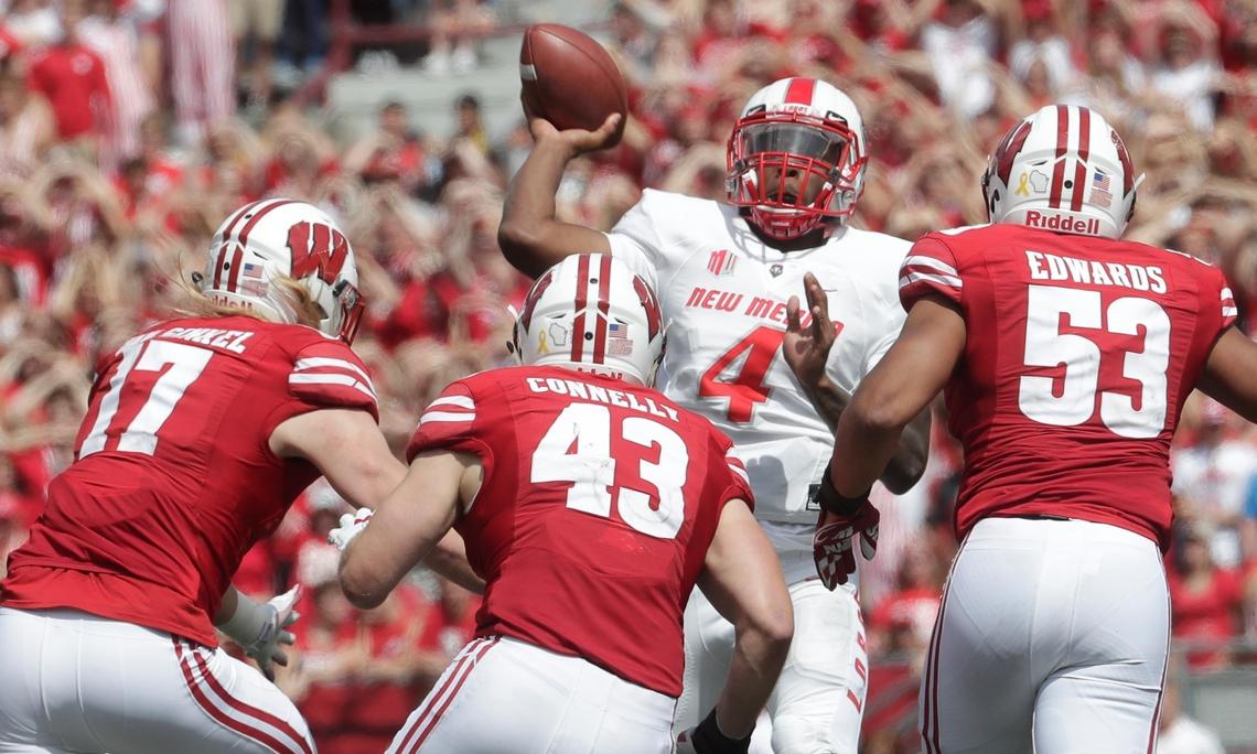 New Mexico quarterback Sheriron Jones has thrown six interceptions with only 105 passing attempts and on Saturday, Oct. 20, 2018, takes on a Fresno State defense leading the Mountain West with 12 interceptions and 44 passes defended.
