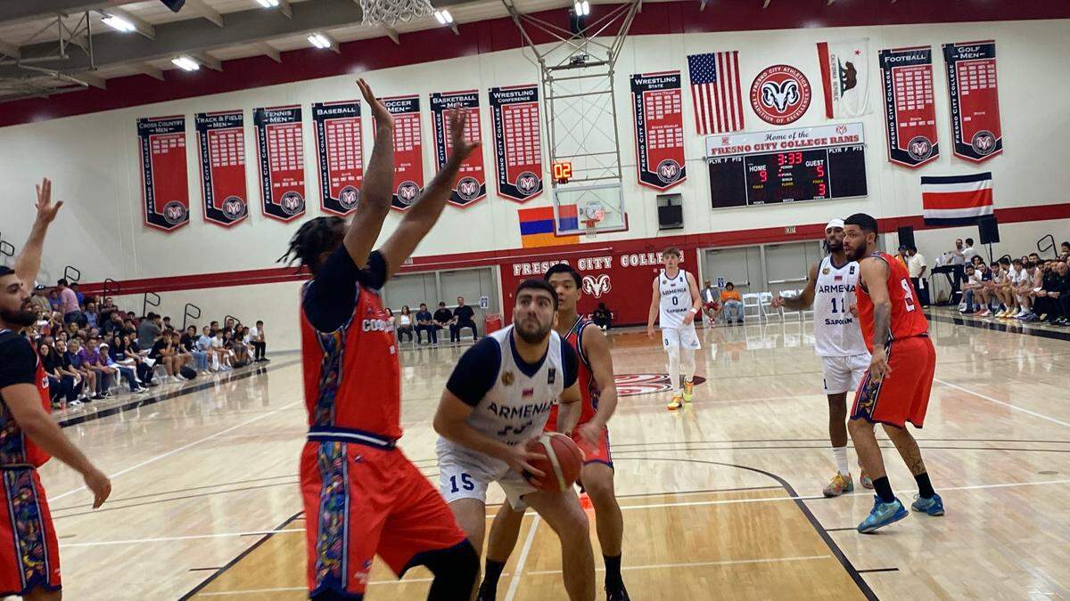 Armenia defeated Costa Rica 86-62 in the Tarkanian Classic at Fresno City College on Friday, June 6, 2025.