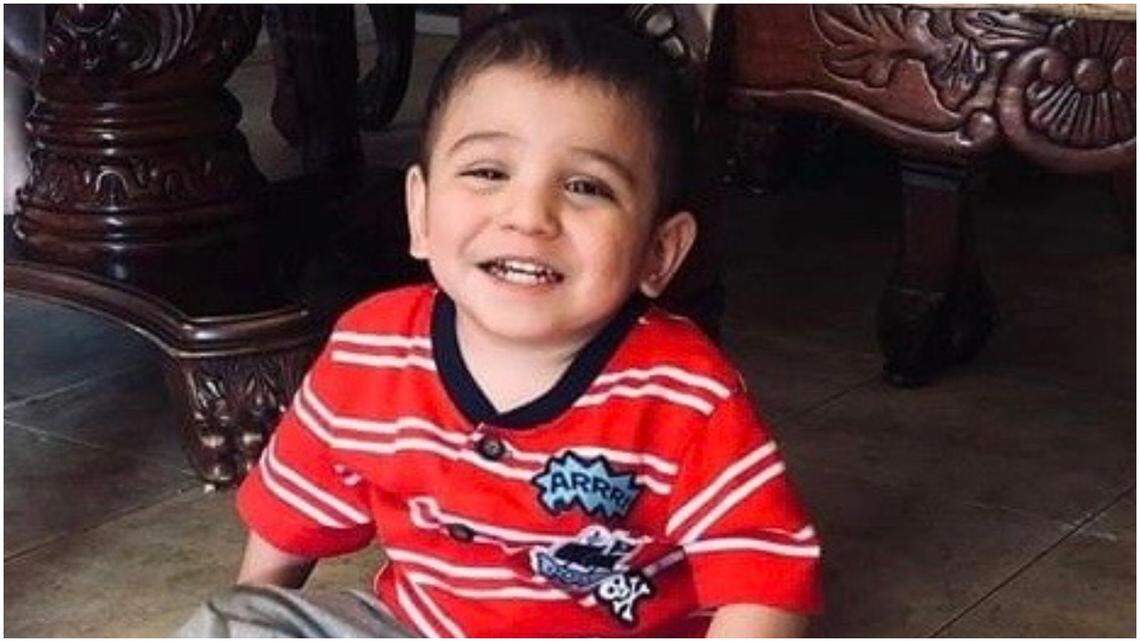 The remains of a child believed to be that of 2-year-old Thaddeus Sran, who went missing earlier this month, were found Thursday morning west of the Madera city limits, Madera police announced Thursday.