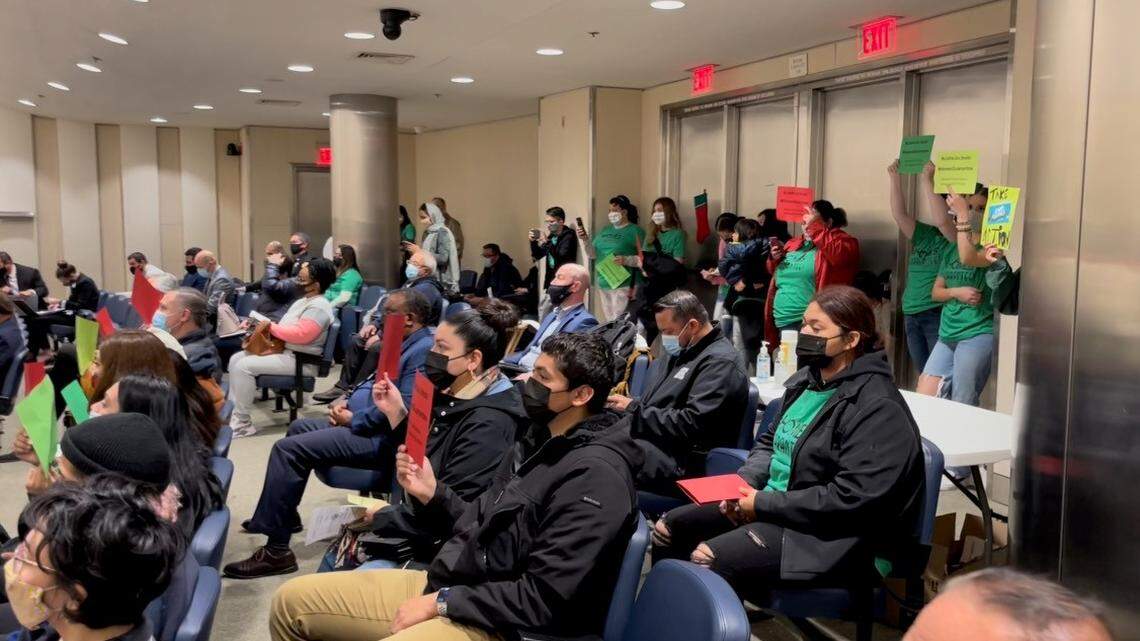 Nearly 150 people showed up and called in to a Fresno City Council meeting in December pleading for the council to address housing needs through American Rescue Plan Act dollars, rather than spend a proposed $10 million on the police budget.